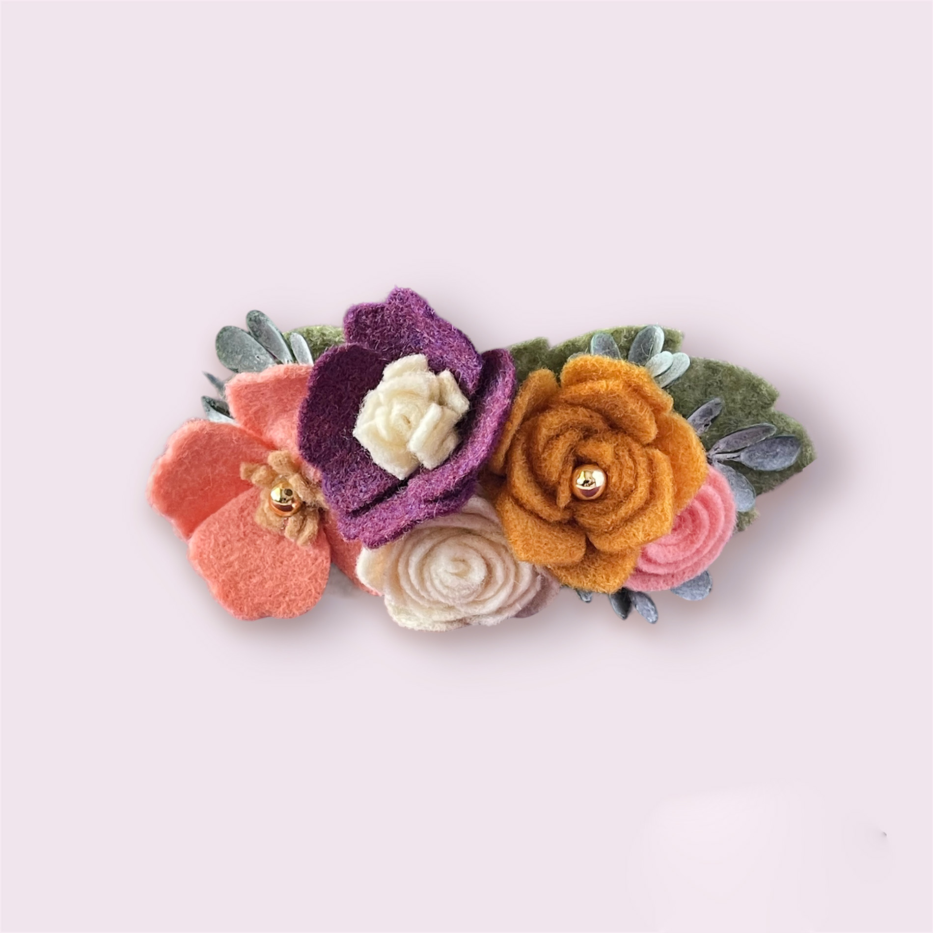 Rapunzel Felt Flower Inspired Girls Headband